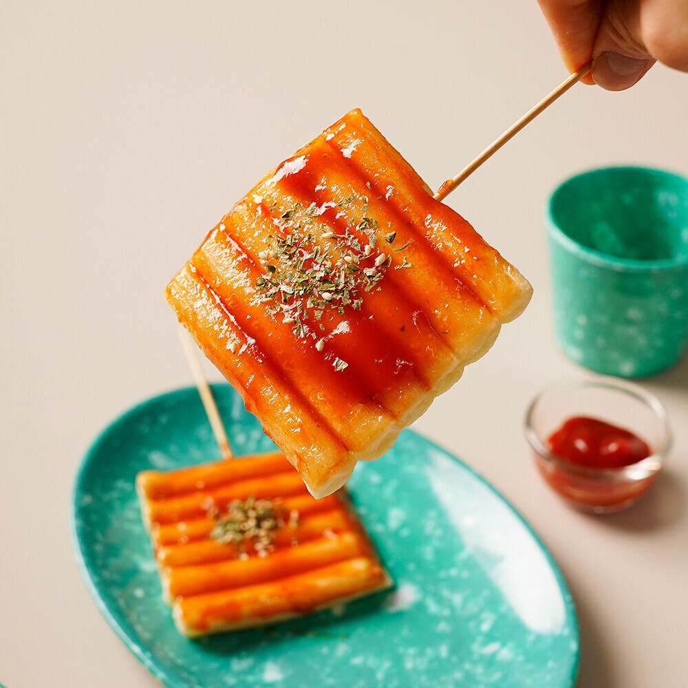 왕분식 간편조리 즉석 떡꼬치 옛날떡볶이 짜장떡볶이 순대 생밀떡 캠핑 밀키트