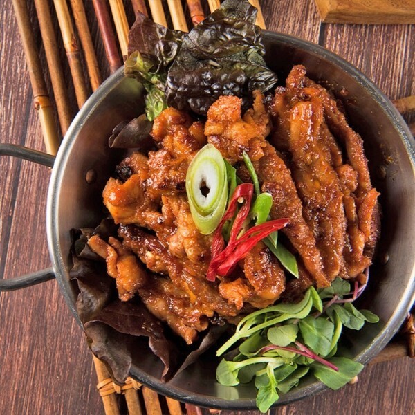 [중앙식품] 술안주 캠핑 요리 음식 양념 숯불 닭목살 구이