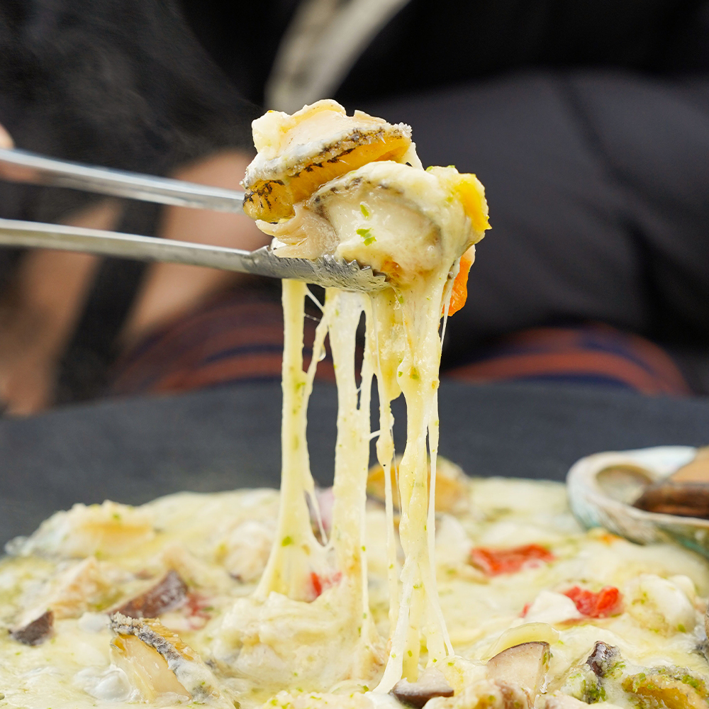 술안주 캠핑 명품 버터로 만든 전복 치즈 버터구이 매운맛 순한맛 120g